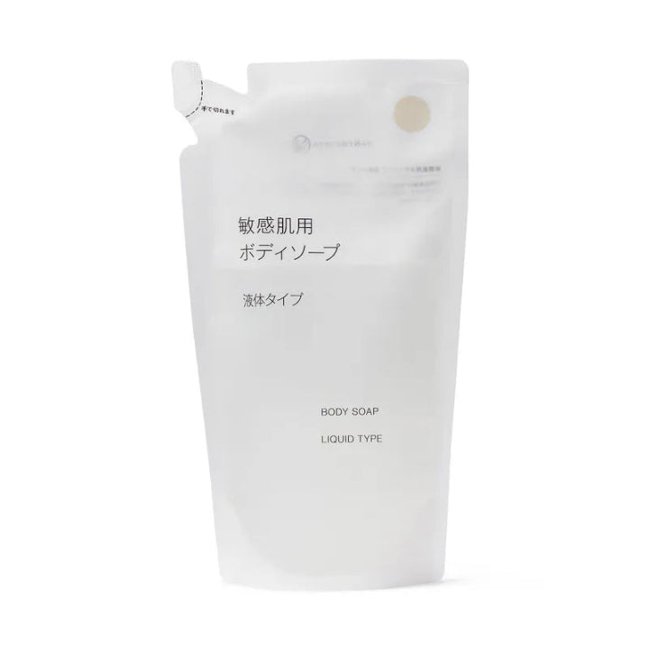 MUJI - Sensitive Skin Body Soap Liquid Type Refill 340ML