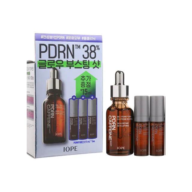 IOPE PDRN Caffeine Shot Special SET (30ml + 5ml x 3)