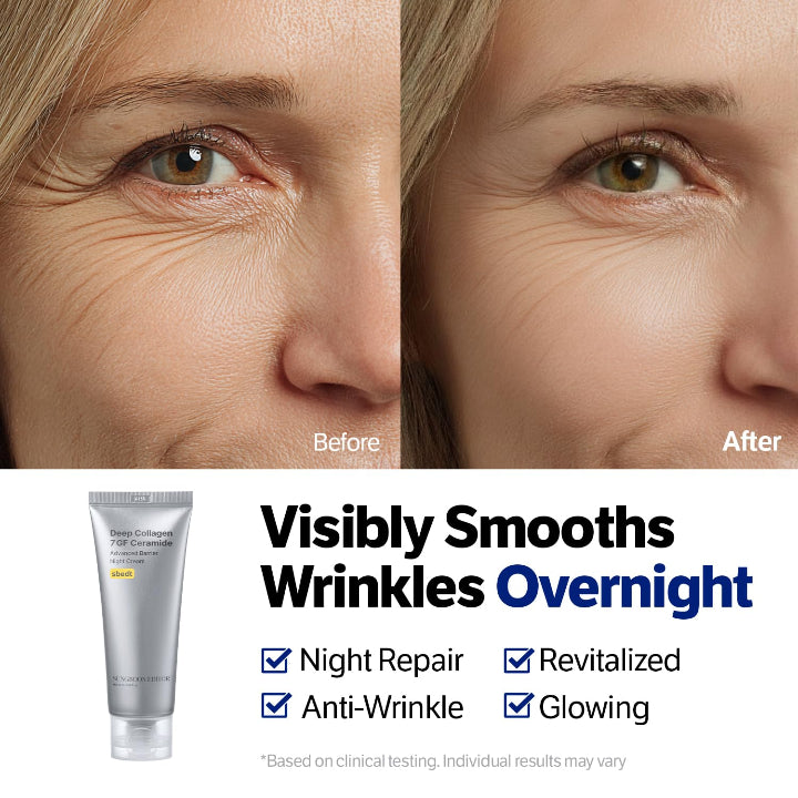 SUNGBOON EDITOR - Deep Collagen 7GF Ceramide Advanced Barrier Night Cream