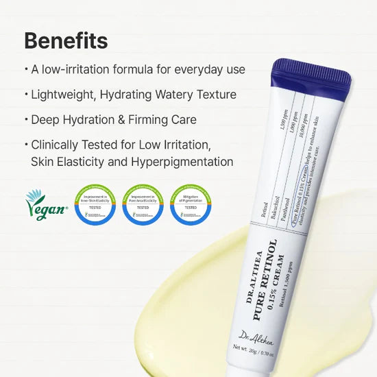 DR.ALTHEA - Pure Retinol 0.15% Cream 20g