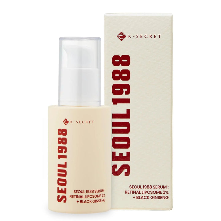 KSECRET Seoul 1988 Serum : Retinal Liposome 2% + Black Ginseng 30ml