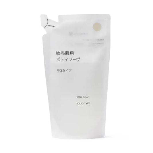 MUJI - Sensitive Skin Body Soap Liquid Type Refill 340ML