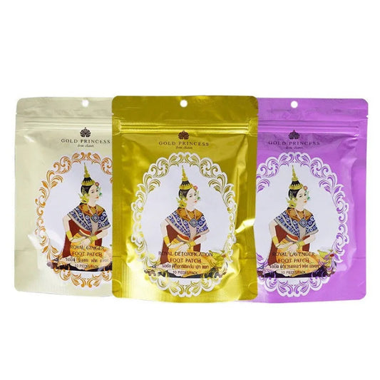 Gold Princess - Detox Foot Patch (Reflexology Herbal Foot Pad)