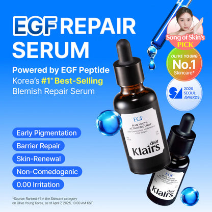 Dear Klairs Blue Youth Activating Drop (EGF 10ppm + FGF 10ppm) 50ml