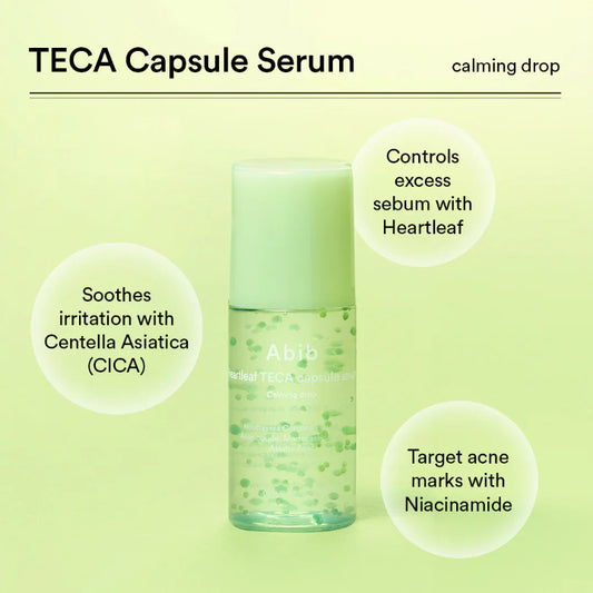 Abib - Heartleaf TECA Capsule Serum Calming Drop Mini 15ML