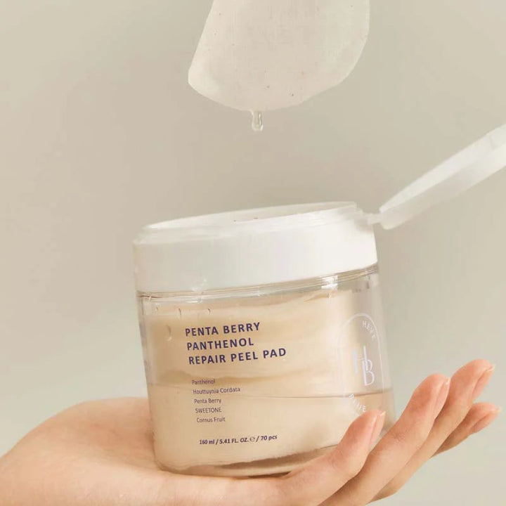 HEVEBLUE Penta Berry Panthenol Repair Peel Pad (70 Pads)