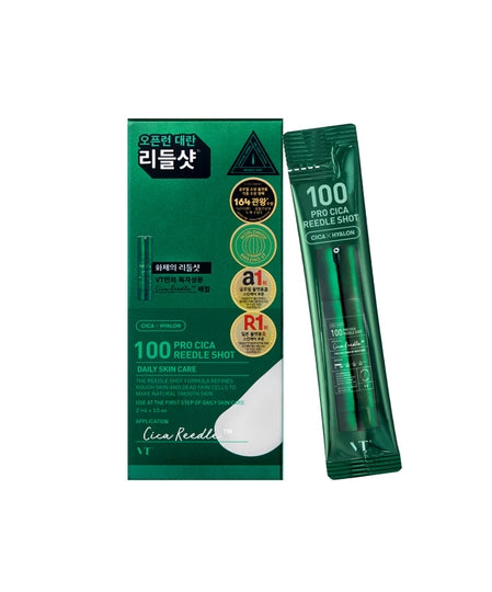 VT Cosmetics - Pro Cica Reedle Shot 100 Stick 2ML x 10pcs